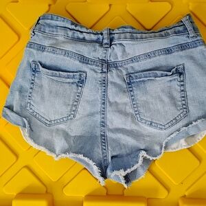 jean cheeky shorts